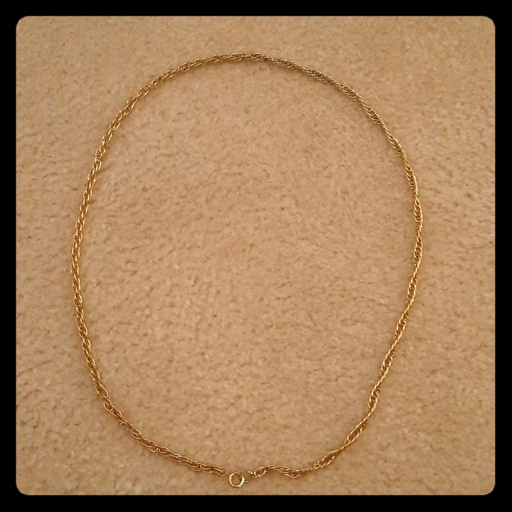 Real Gold plated necklace
